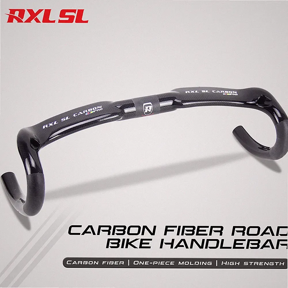 31.8 Carbon Road Handlebar Bike Bicycle Drop Bar Handle Bar for Cycling 40/42/44