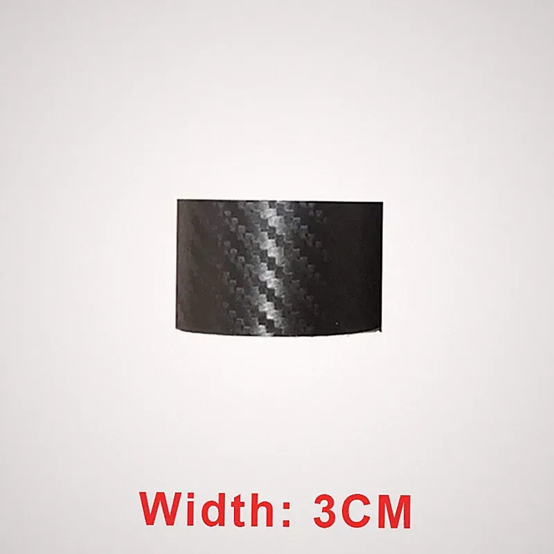 3D Carbon Fiber Bicycle Car Stickers MTB Road Bike Frame Protection Sticker Tape