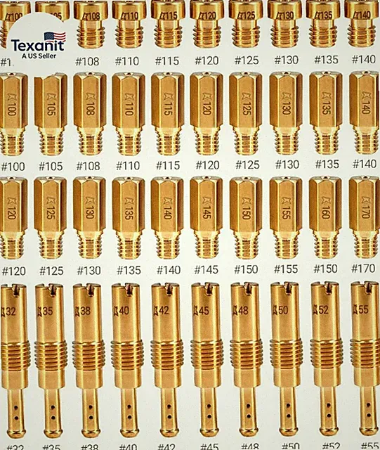 40 Pcs Main Jets Slow Jets Pilot Cleaner Tool Kit Fits for PWK CVK PE Keihin OKO