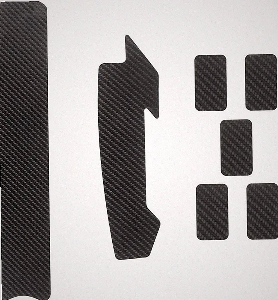 7Pcs Bicycle Frame Protection Film, Carbon Sticker Bicycle Frame Sticker Bicycle