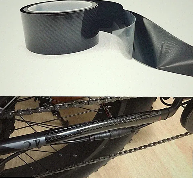 Bike Frame Protection Tape Sticker Vinyl Wrap Skin, MTB Paint