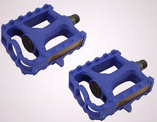 BLUE Bicycle M.T.B Pedals 861 9/16" BMX Lowrider Mountain Bike Beach Cruiser.