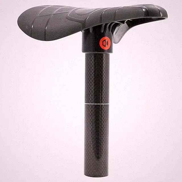 BOX One Carbon Race Pro Seat Post Combo 27.2mm Black