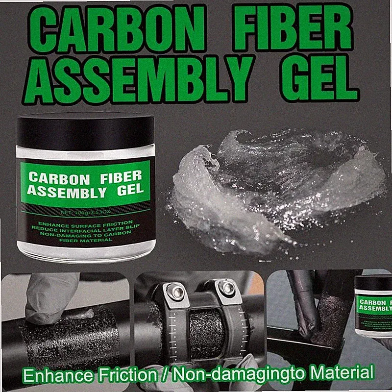 Carbon Fiber Assembly Gel Non Slip Paste for Handlebar Seatpost Bike
