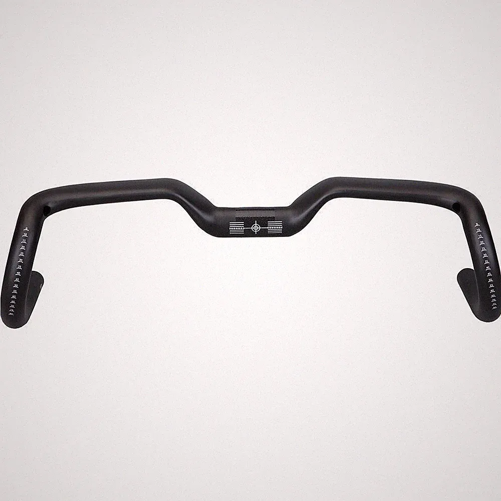 Carbon Fiber Road Bike Drop Bar 31.8mm Riser Bar Aero Gravel Bicycle Handlebars