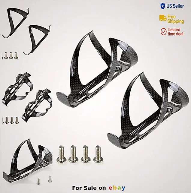 Carbon Fiber Water Bottle Cage Lightweight 23g 3K Bike Cage for Cycling