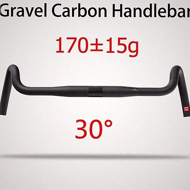 Carbon Gravel Bicycle Handlebar Cyclocross Road Bike Handlebars 400/420/440mm