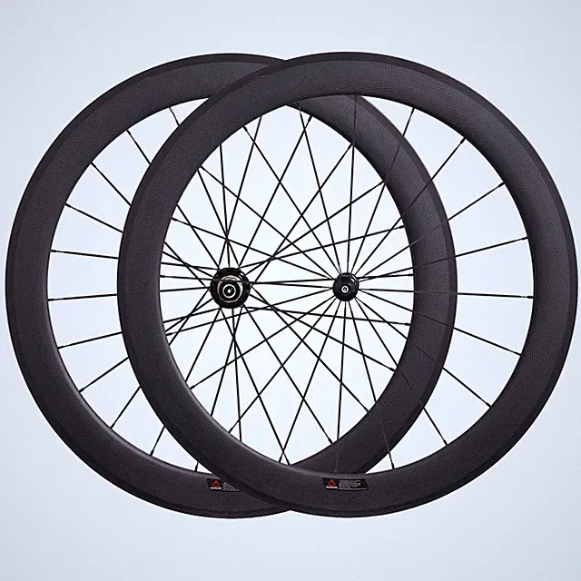 Carbon Road Bike 60mm R36 Hub Wheels Bicycle Tubular Clincher Bicycle Wheelset