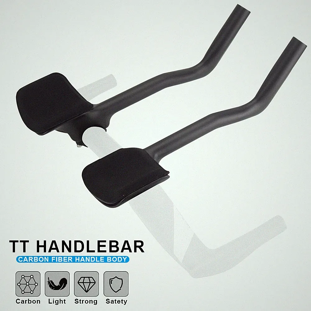 Carbon Triathlon Bicycle Handlebar 31.8mm Extender Racing Bike Carbon Handlebar