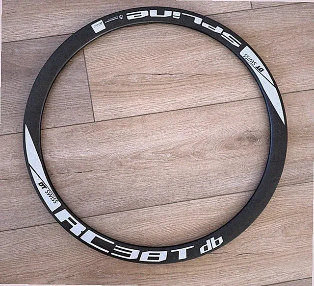 DT SWISS CARBON TRACK RIM RC38t 24h 38mm tubular
