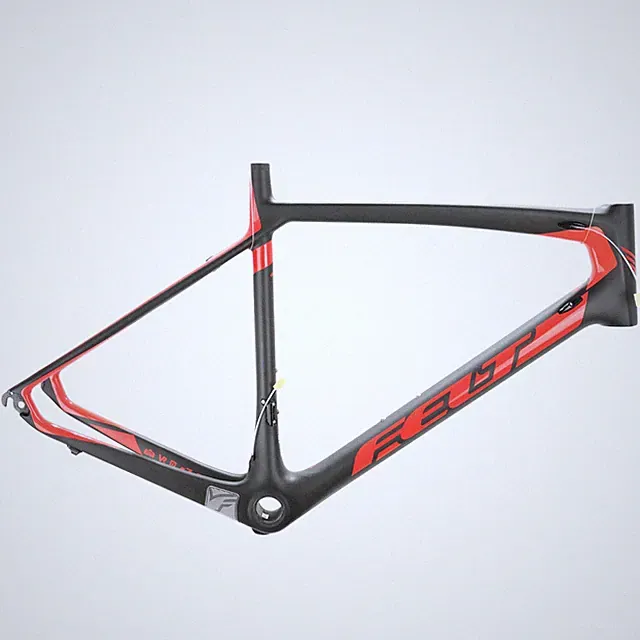 Felt Z1 Road Bike Frame BB30 Rim Brake Matte Black Gloss Red Bare Frame NOS 56cm