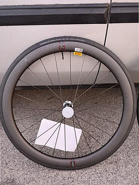 NEW Reserve Wheels Reserve 42/49 Turbulent Aero Wheelset + Vittoria Corsa Tires