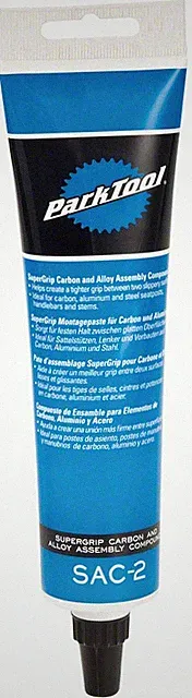 Park Tool SAC-2 SuperGrip Carbon and Alloy Compound Carbon Lube Grease Paste