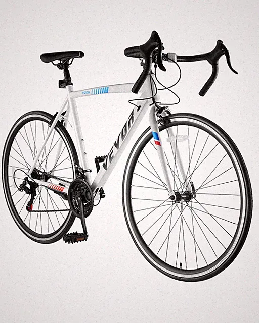 Road Bike, 700C Wheels Racing Bike, SHIMANO 21 Speeds Drivetrain City Commuter R