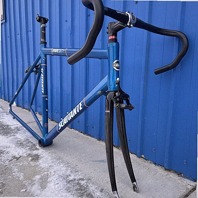 Scattante FIVESIFTY ( 560) Frame 57cm Aluminum / Carbon Fork / Forte Bars + Post
