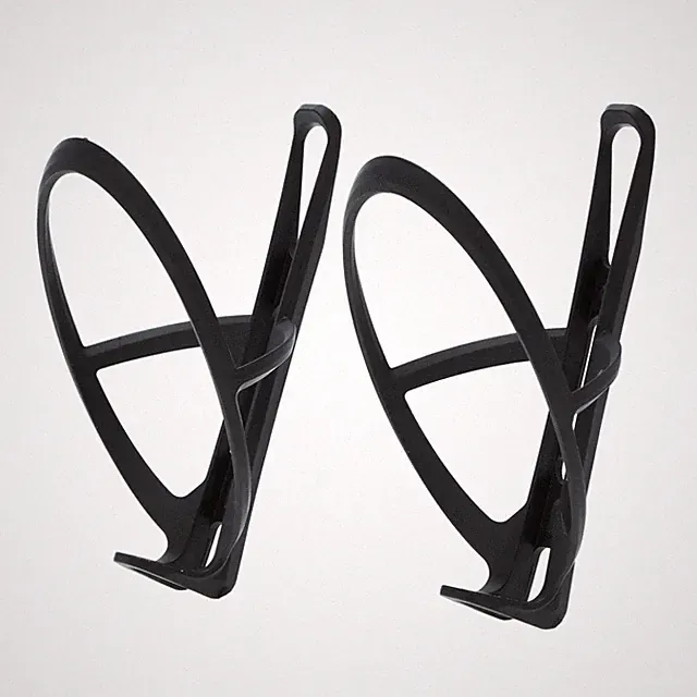 Tipsum Lightweight Full Carbon Bike Water Bottle Cage Matt Black 1 or 2 Cages